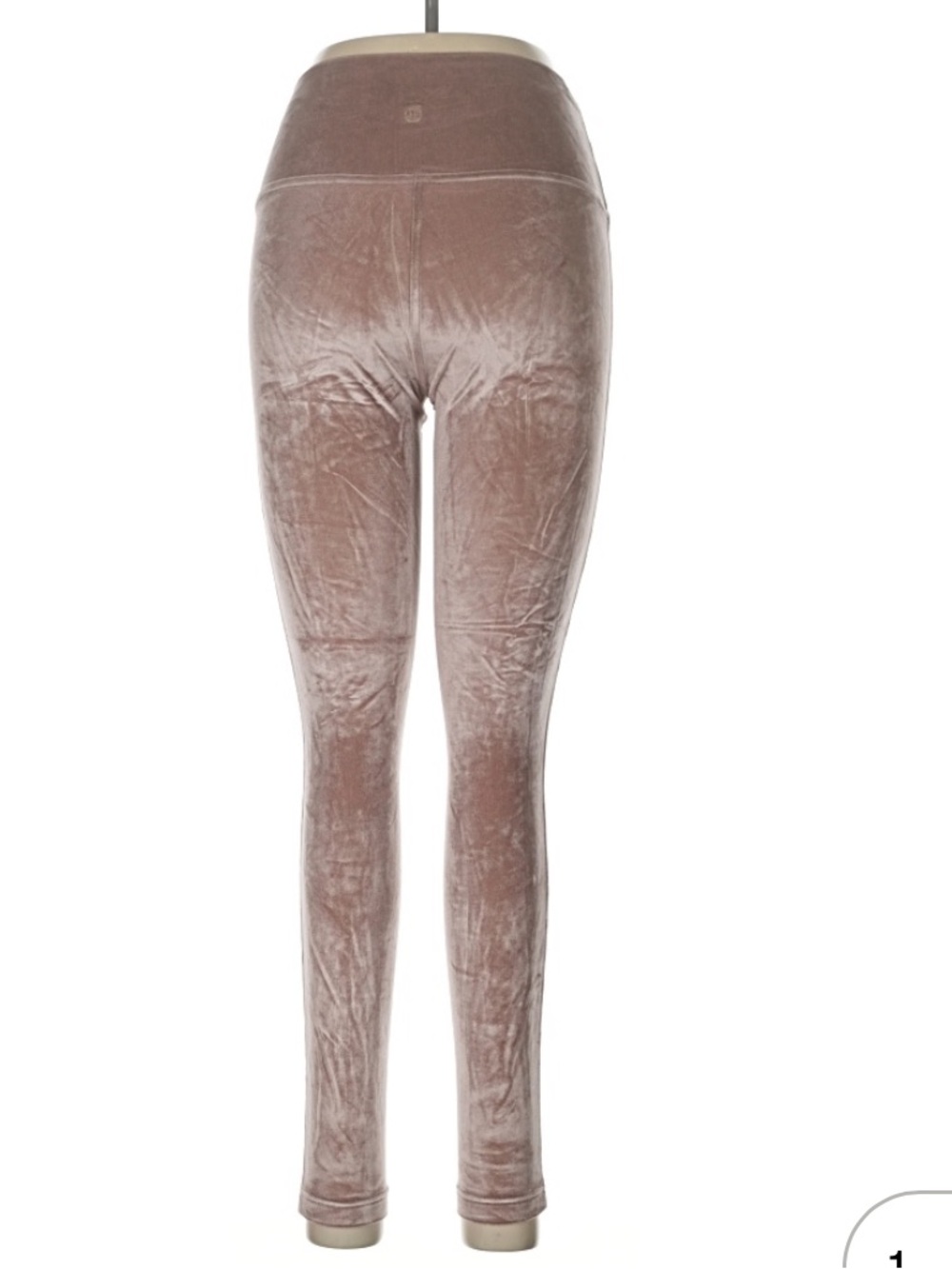 lululemon Crushed Velvet Leggings in Dusty Rose - Picture 2 of 7